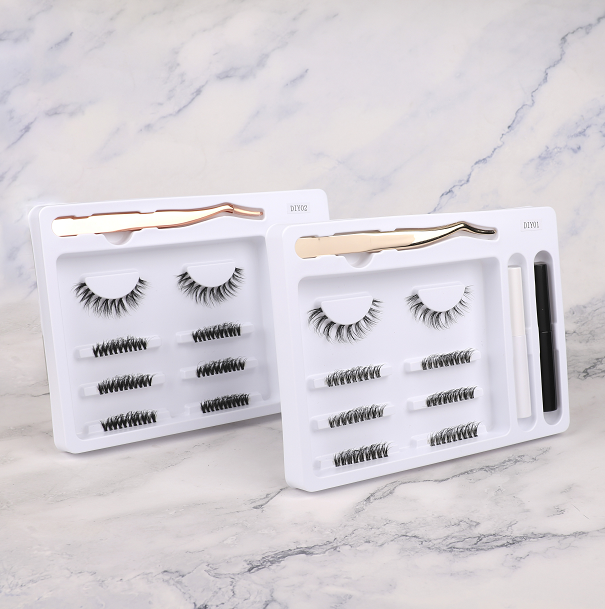 cluster lashes