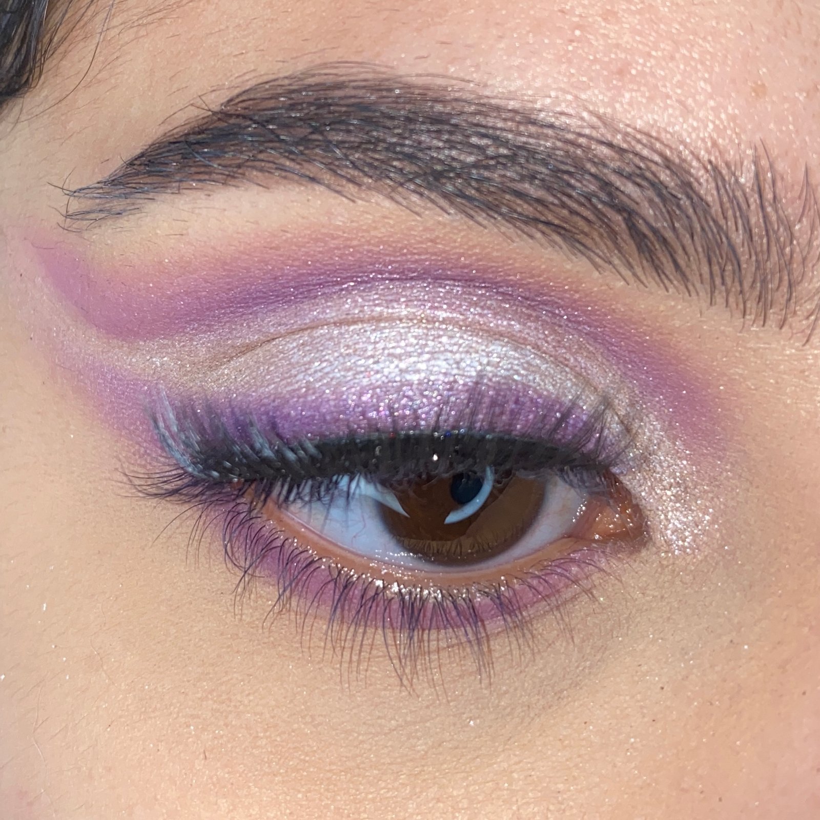 Purple Makeup Look