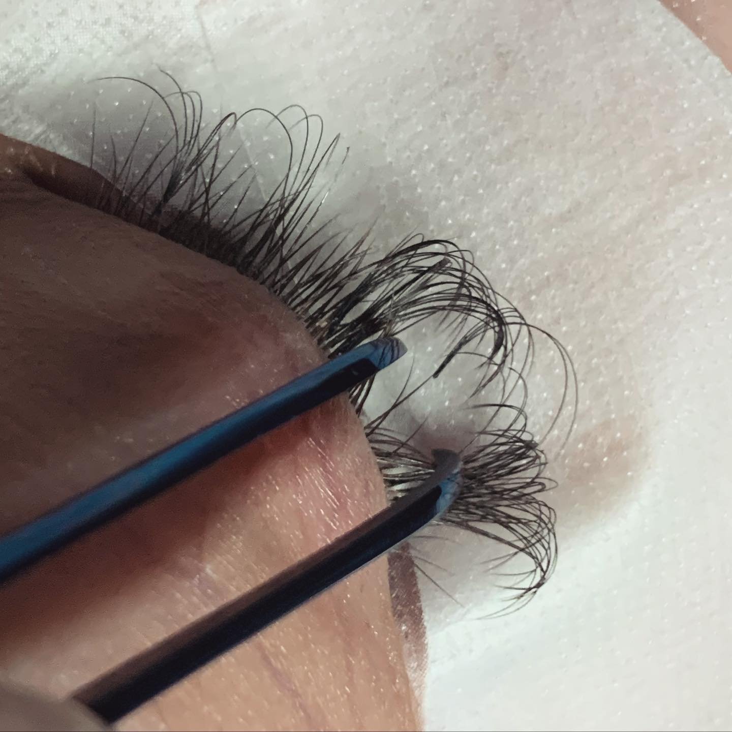 Fixing Thick Eyelash Extensions